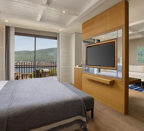 DELUXE ROOM SEA VIEW BALCONY OR TERRACE Kambariai
