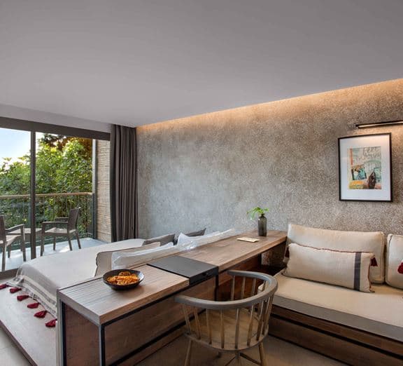 PREMIUM COMFORT GARDEN VIEW ADULT ONLY +18 YEARS Kambariai