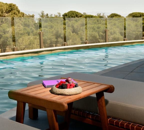 Corner Swim Up Suite Forest View Kambariai