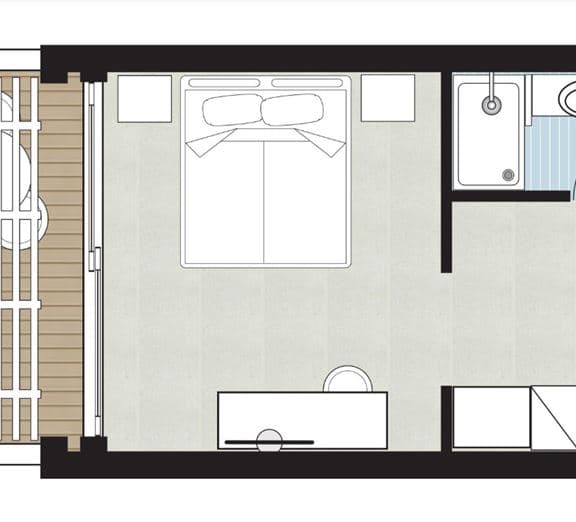Casa Marina Bungalow Kambariai