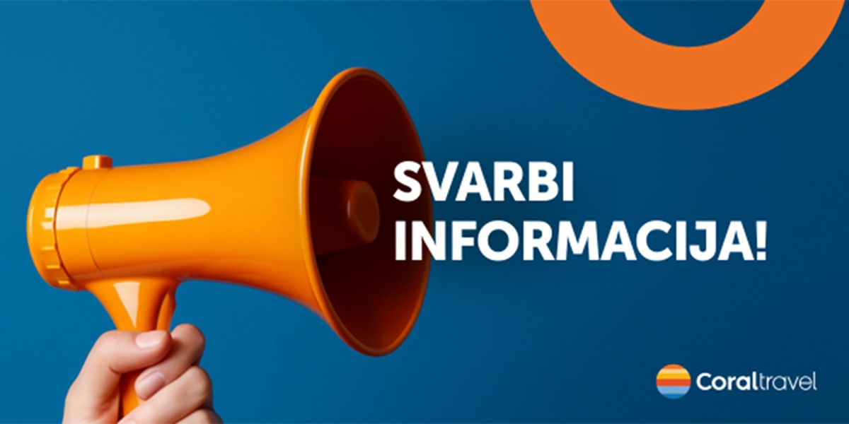 Svarbi informacija dėl situacijos JAE