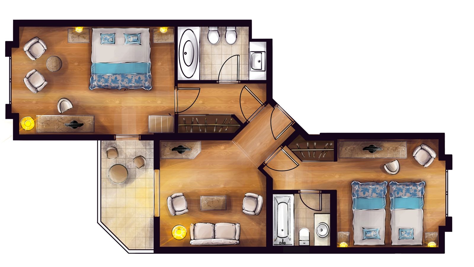 rooms-bungalow-family-suite